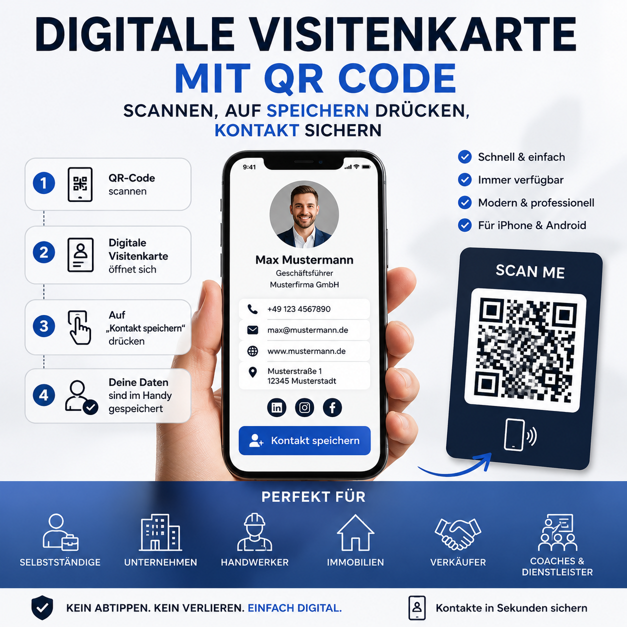 Virtuelle Visitenkarte (digital)