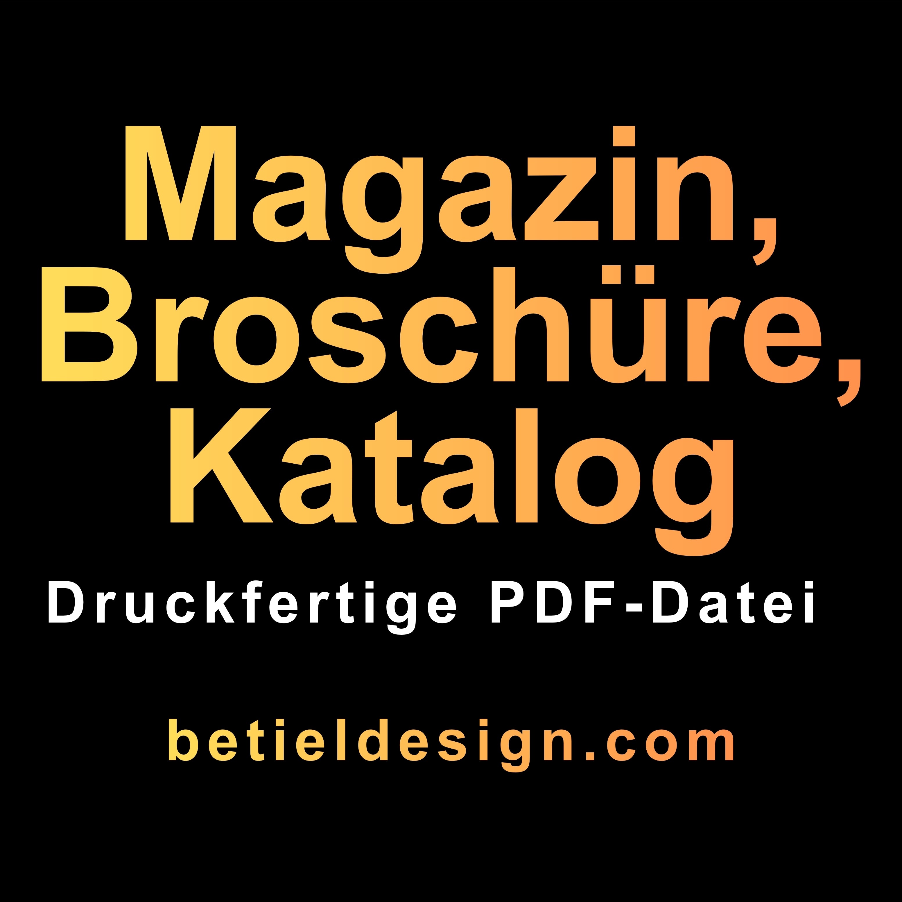 Magazin, Broschüre & Katalog gestalten lassen | Digital & Print