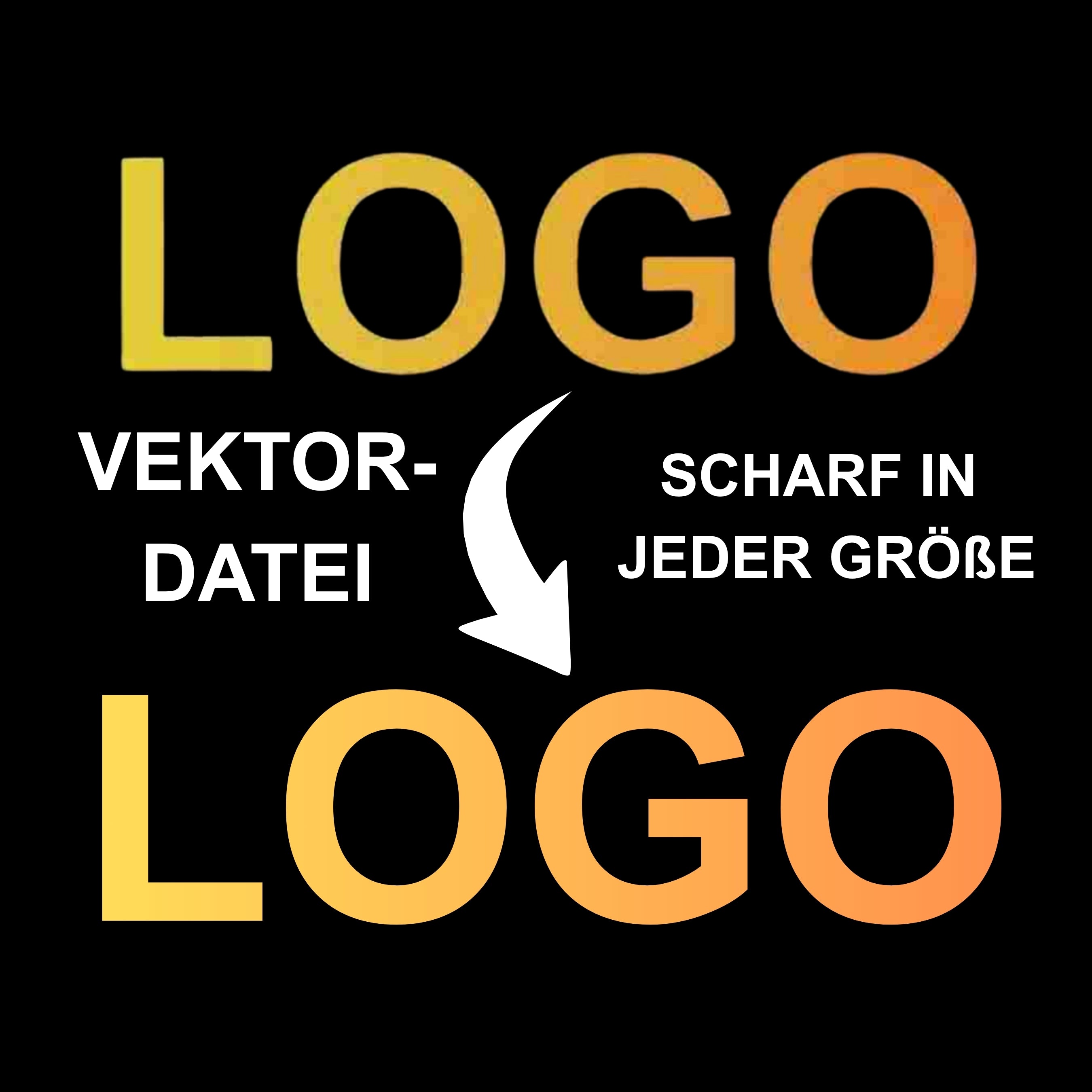 VEKTORDATEI Logo vektorisieren nachzeichnen SVG AI EPS PDF PNG